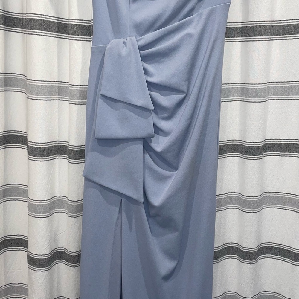 Light blue dress worn as Mother Of The Bride dress
